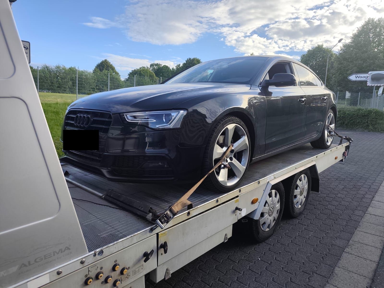 Abschleppdienst auf der A61 – Friesen Automotive Neuwied
